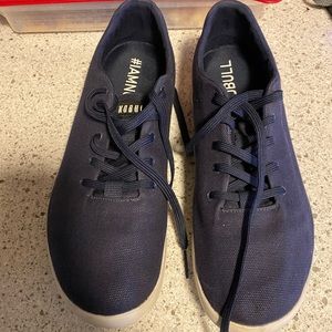 NoBull navy canvas trainer size 12